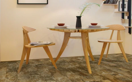 Invincible h2o Flooring with wooden table set